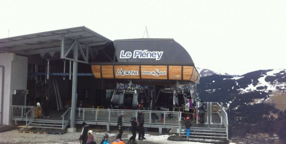 New Pleney lift in Morzine