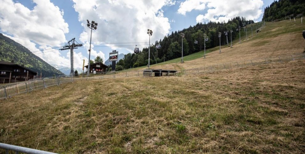 The finish arena....2019 Morzine World Cup....?