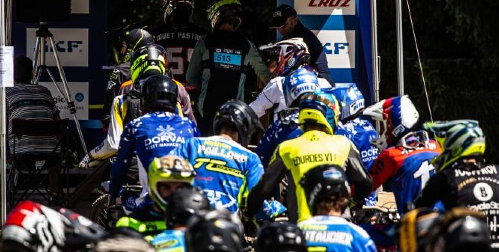 Morzine Pleney race downhill French championships