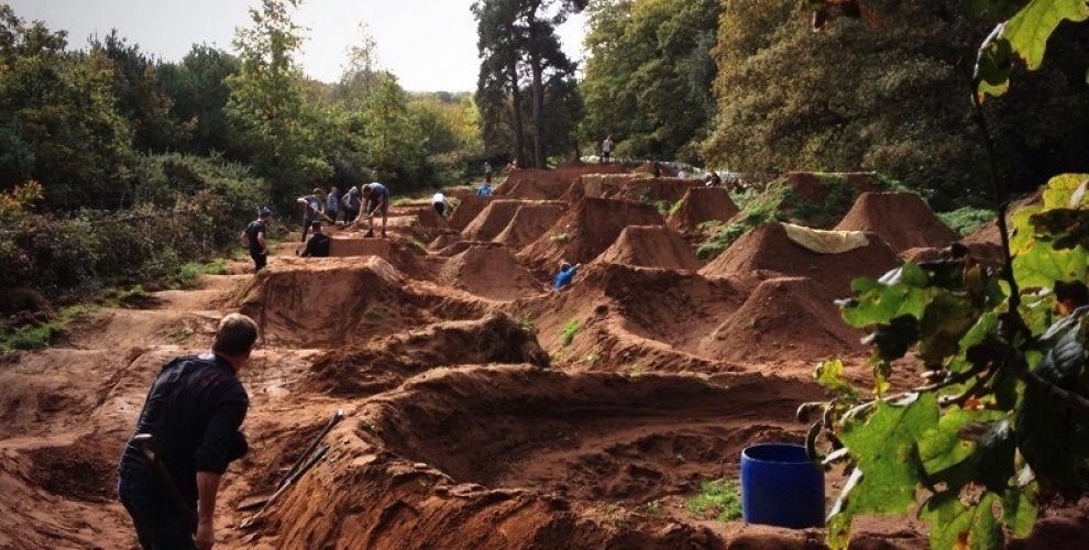 S4P Bikepark dig day