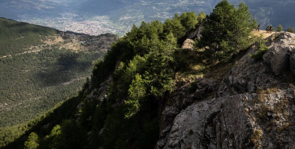 aosta valley singletrack bike