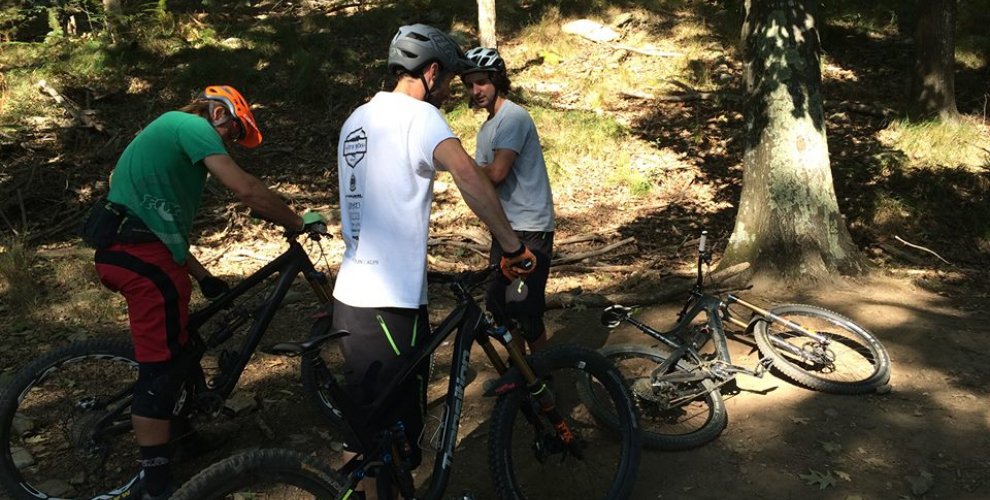 Bike setup in Finale Ligure - MTB Beds