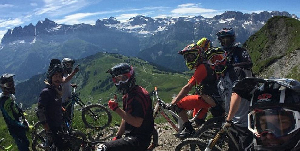 How do you ride to Morgins from Morzine - MTB Beds