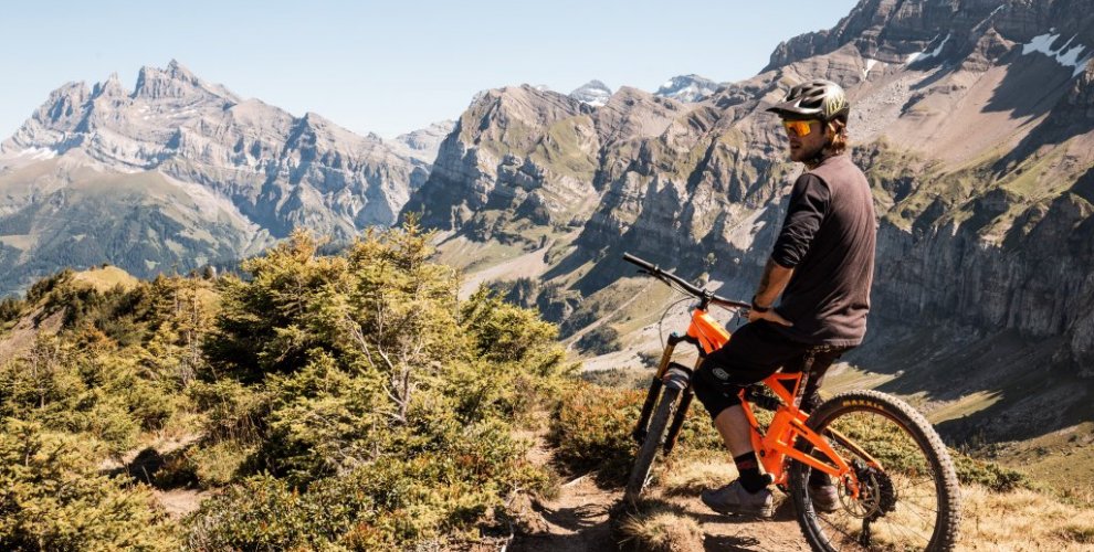 Singletrack heaven in Morzine