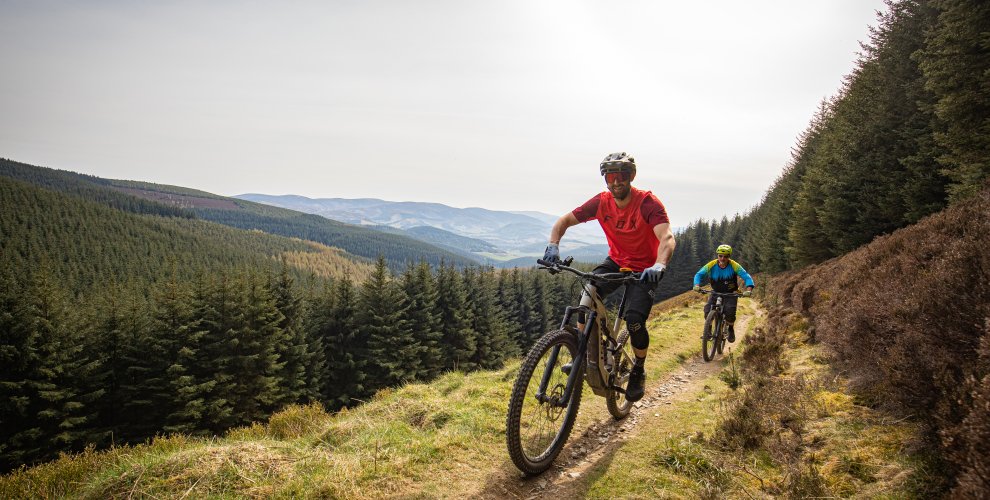 E-Bikes in the Tweed Valley are superb