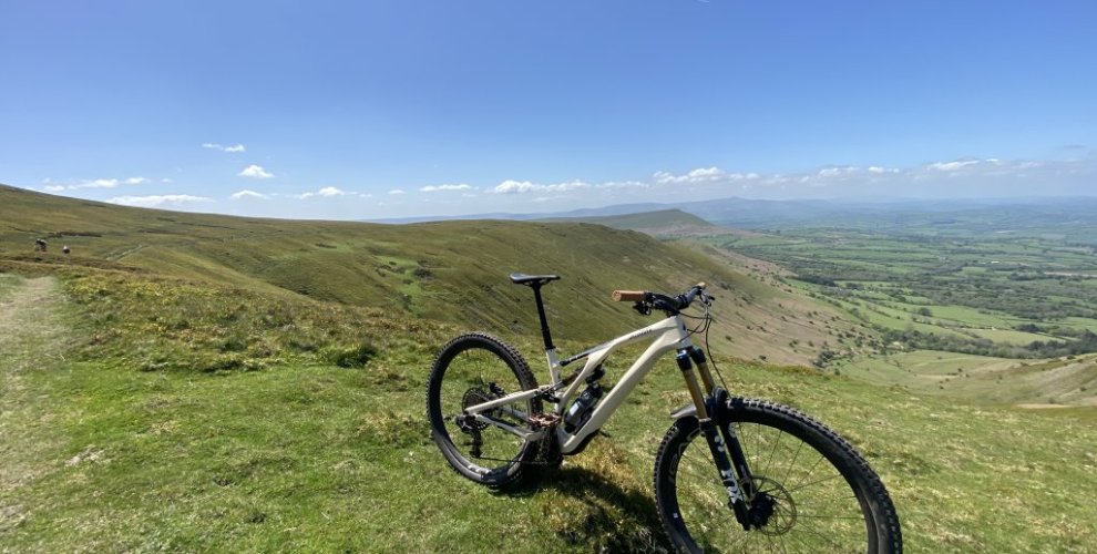 Specialized Stumpy Evo in Brecon Beacons