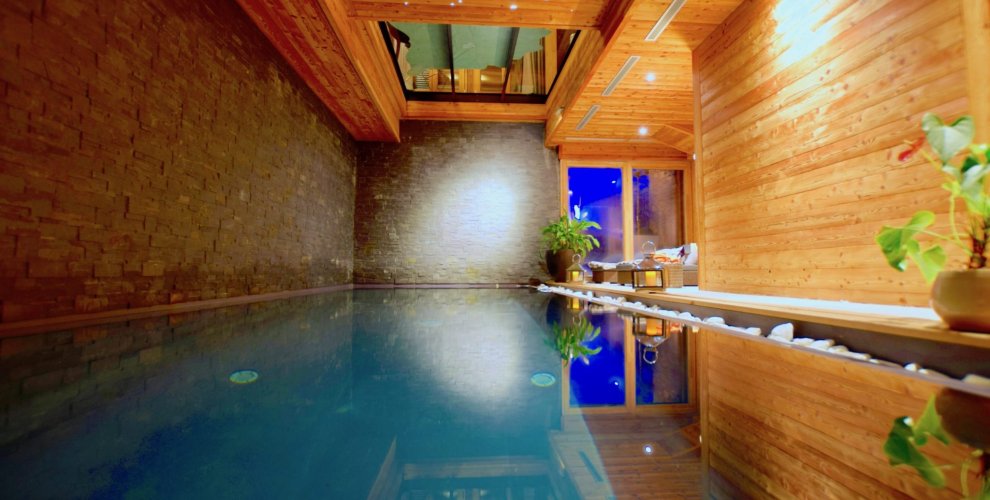 Chalet Pool Les Gets Morzine Summer