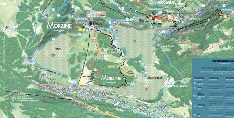 Le pleney map 2025
