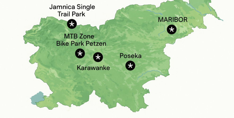 Slovenia MTB map