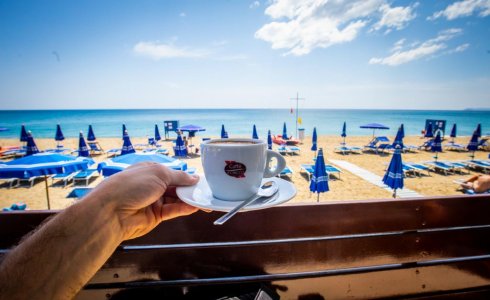 beach time in finale ligure