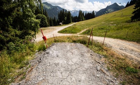 Man made Step Down Morzine