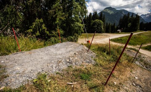 Man made Step Down Morzine