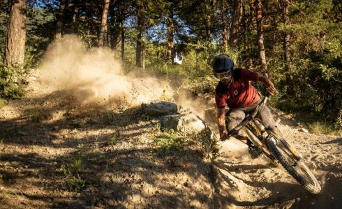 Pila is a dusty mountain bike paradise