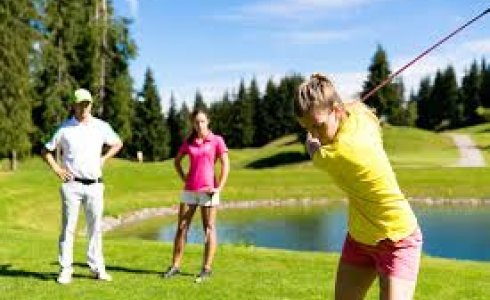 golf for all the family in morzine