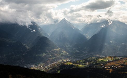 Aosta Valley is a stunning location for a mountain bike tour