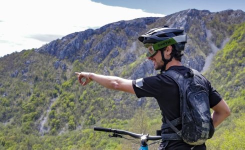 guiding in pietra ligure with smith goggles