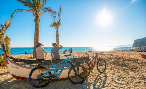 Main beach in Finale Ligure