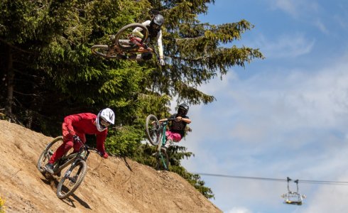 Best bike jumps in Morzine - MTB Beds