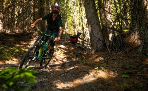 Atlas Ride Co guiding in La Thuile with Three Seasons Bike