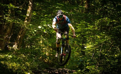 flowy singletrack near Morzine - MTB Beds