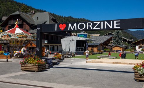 The centre of morzine is only 9 hours drive from Calais