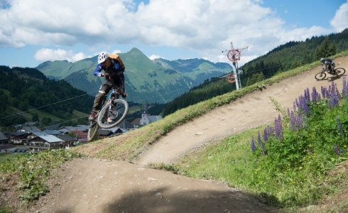 steven ponting whip les gets bike park