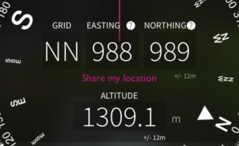 1309 meters up i the cairngorm mountains