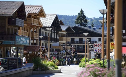 Les Gets town centre - MTB Beds