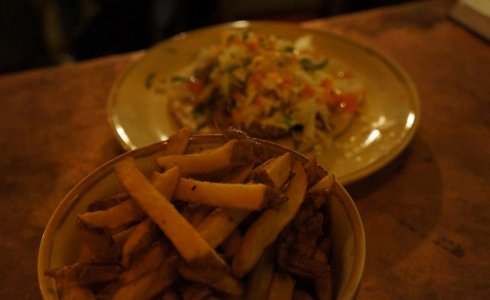 Pub food in Morzine - MTB Beds