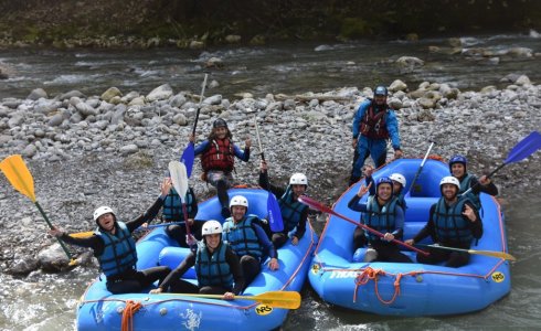 Where is the white water rafting in Morzine? - Frogs