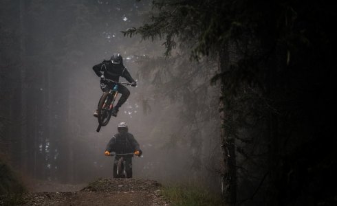 Hot Shots line in Leogang - MTB Beds