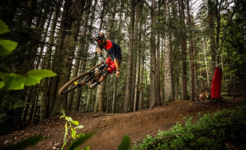 Riding for a full summer in Morzine