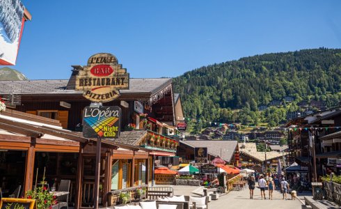 Morzine town centre