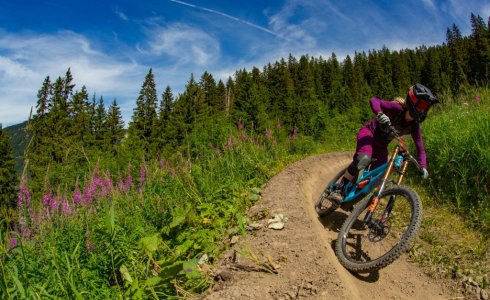 best body position on a mountain bike