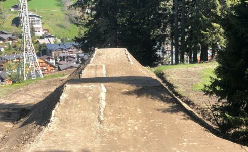 Easy jumps in Morzine Les Gets