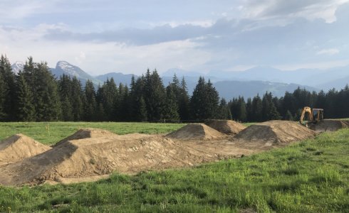 Super Morzine jump line