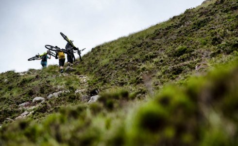 Hike a bike in torridon on a scotland bike holiday