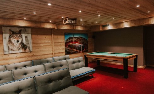 Chalet Catherine Morzine Cinema Room