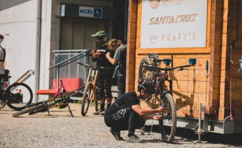 Morzine bike wash sponsorship