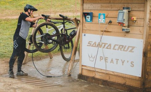 Morzine bike wash sponsorship