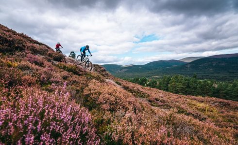 stunning scottish mtb trail