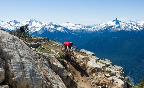 View from Whistler Bike Park