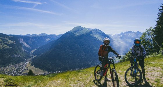 MOUNTAIN BIKE PHOTO MORZINE