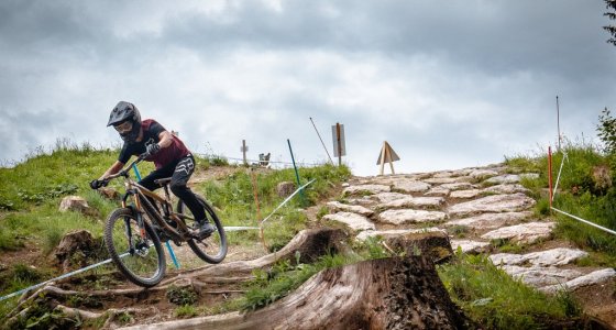 Leogang World Cup track - MTB Beds