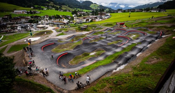 pump track leogang