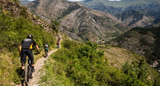 single track roya valley