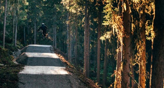 Schladming new jump line - MTB Beds / Flo Smith