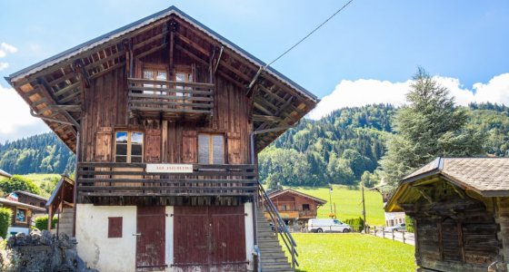 rustic chalet in morzine