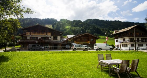 garden in morzine summer holiday rental