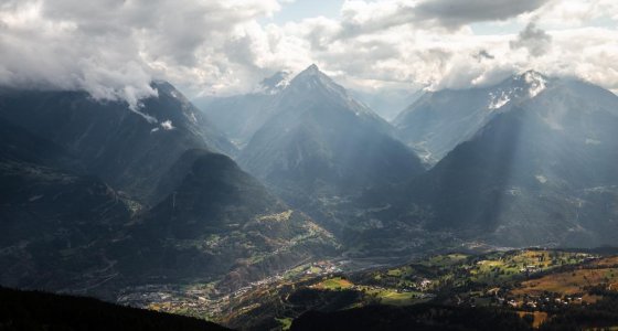 Aosta the most stunning place for a mountain bike tour